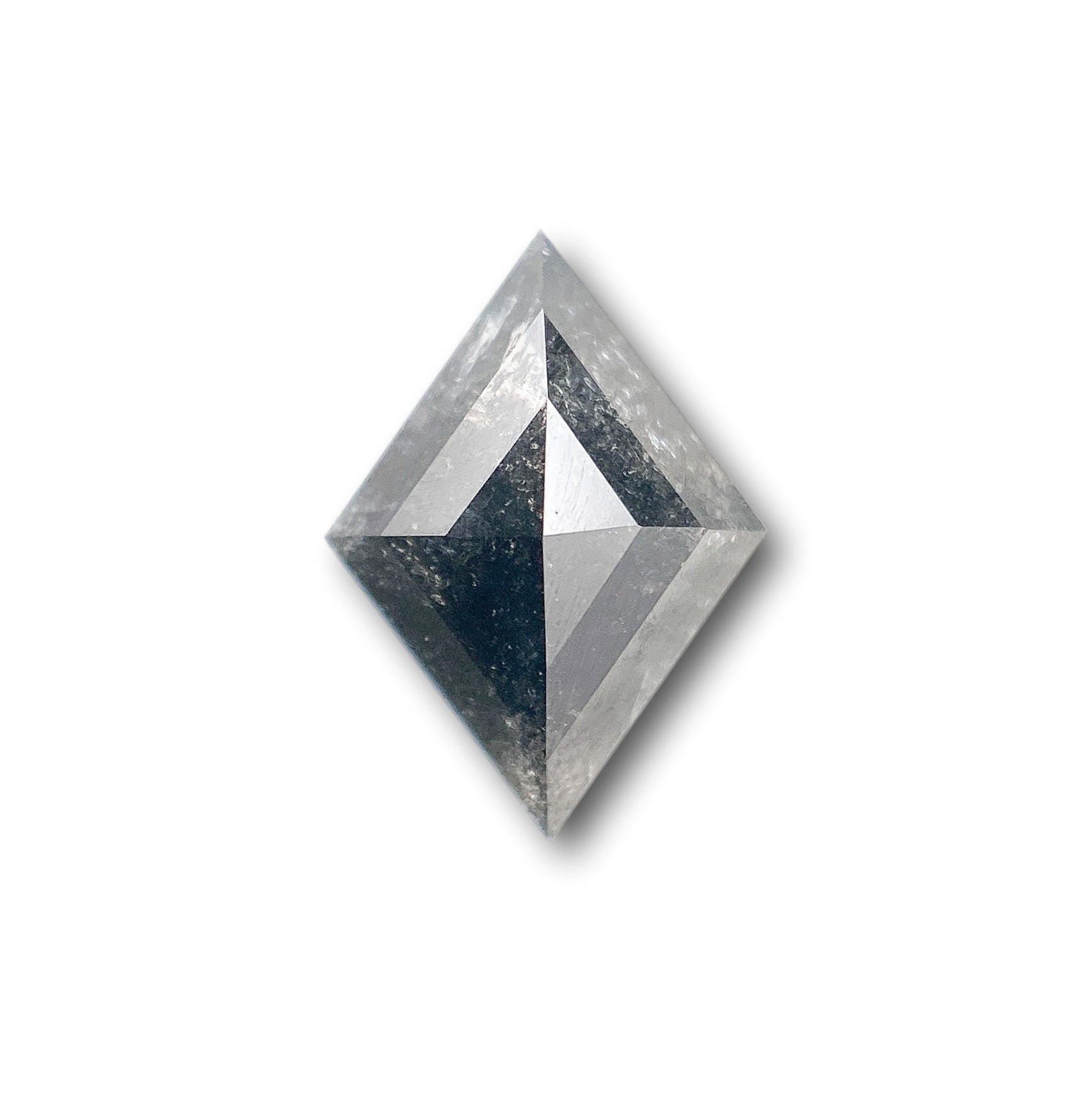 1.12ct | Salt & Pepper Lozenge Shape Step Cut Diamond