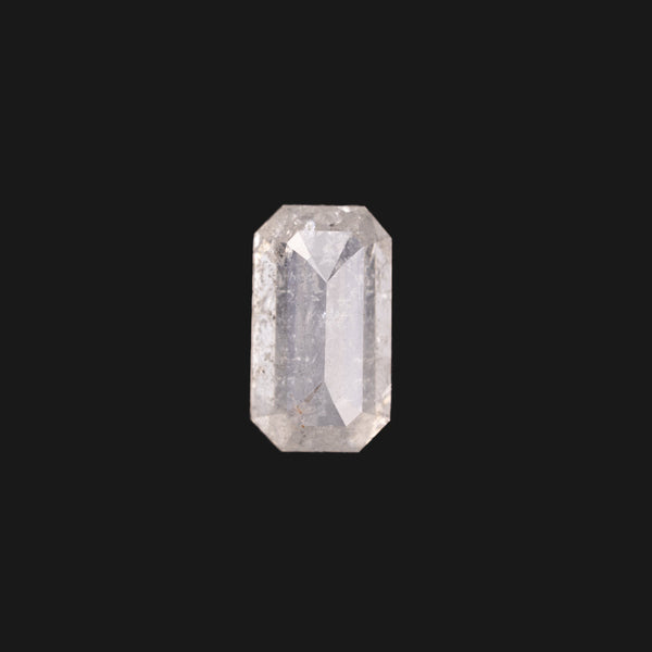 Icy White Diamonds - Emerald Cut