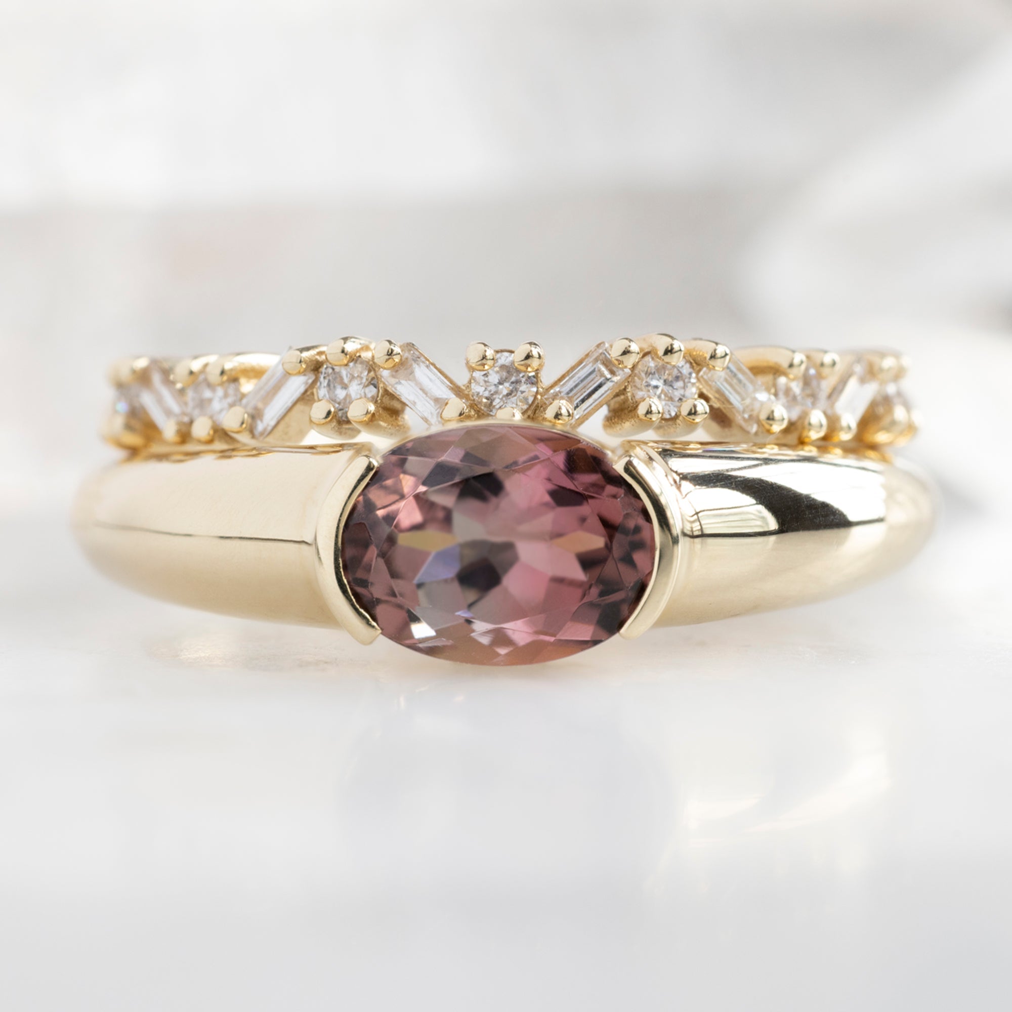 buy:the-baguette-confetti-stacking-ring-14k-or-18k-yellow-gold,the-signet-ring-1-21ct-oval-tourmaline-in-14k-yellow-gold