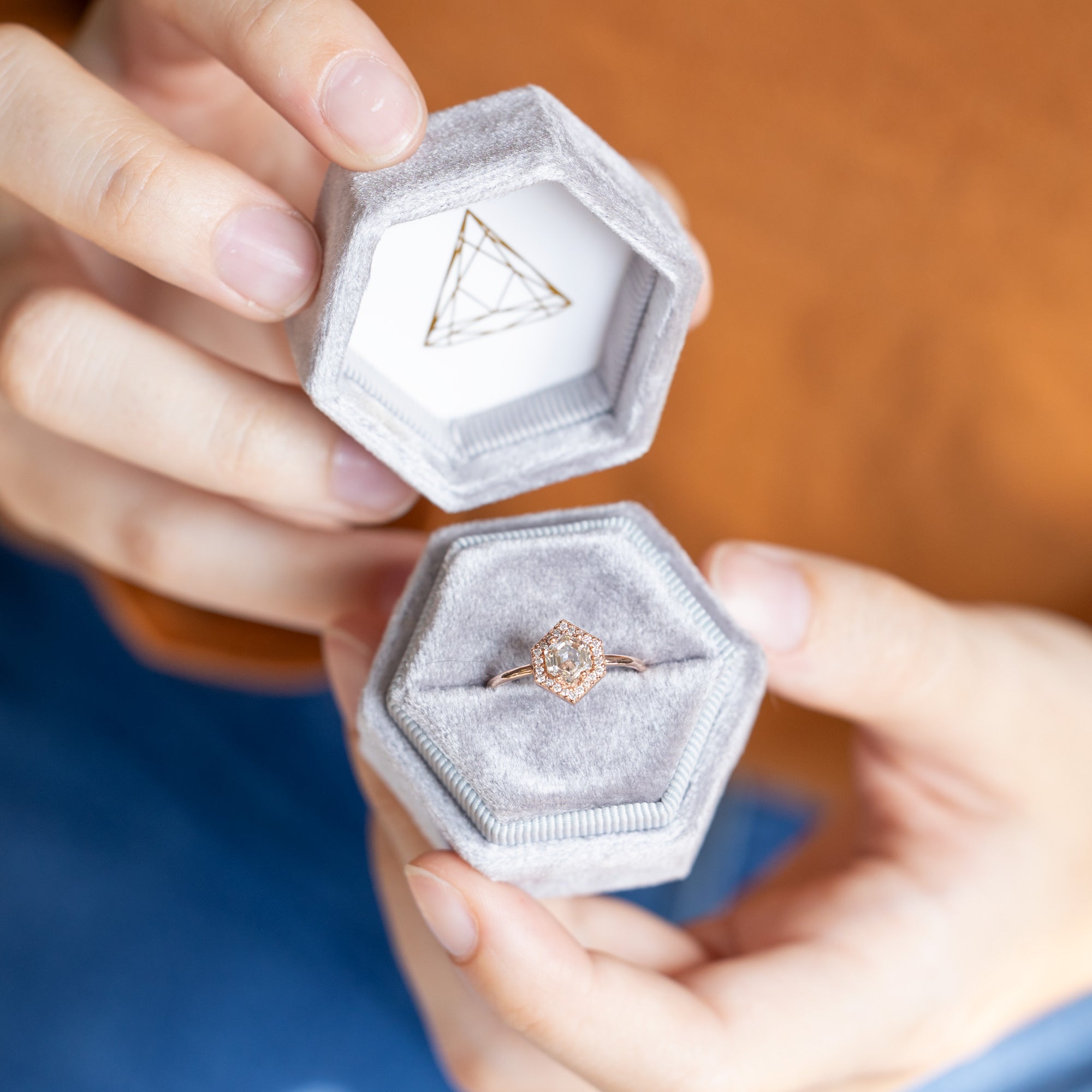 Design Your Own Custom | Red Diamond Engagement Ring