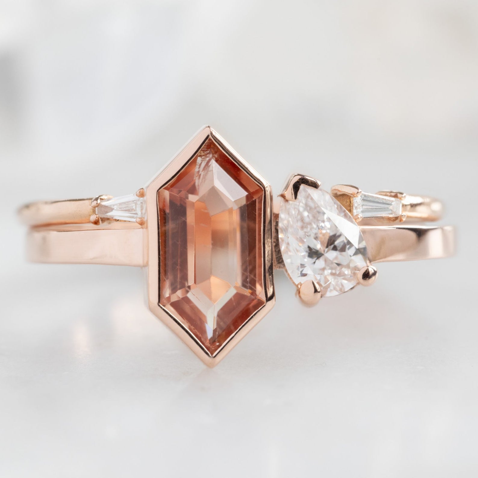 buy:open-cuff-baguette-white-diamond-stacking-band-14k-or-18k-yellow-gold,the-you-and-me-ring-0-60ct-hexagon-sunstone-in-14k-rose-gold