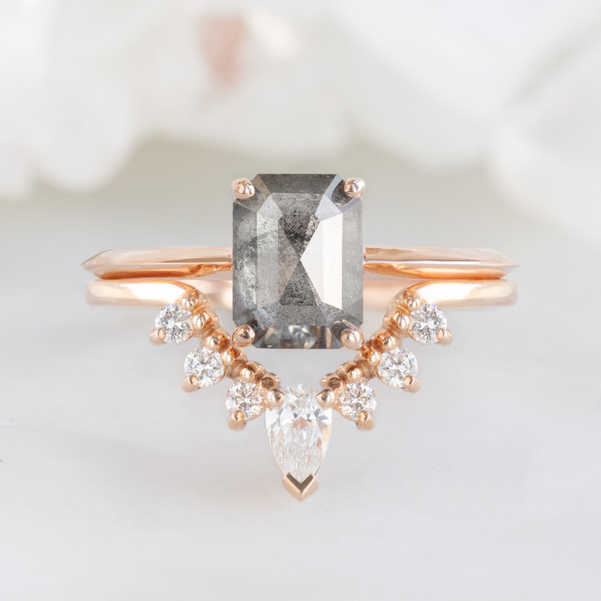 Design Your Own Custom | Emerald-Cut Diamond Engagement Ring