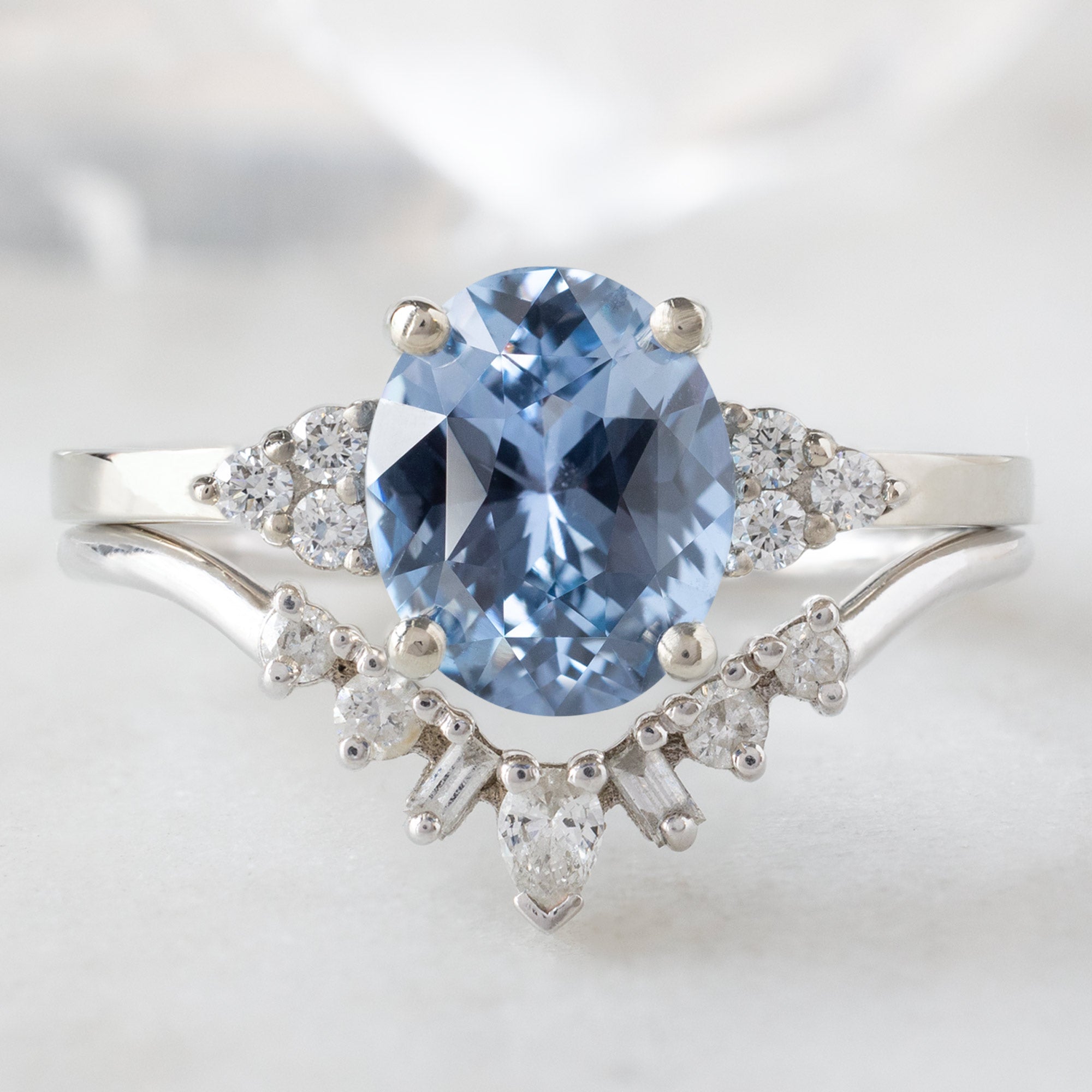 Design Your Own Custom | Colored Sapphire Engagement Ring