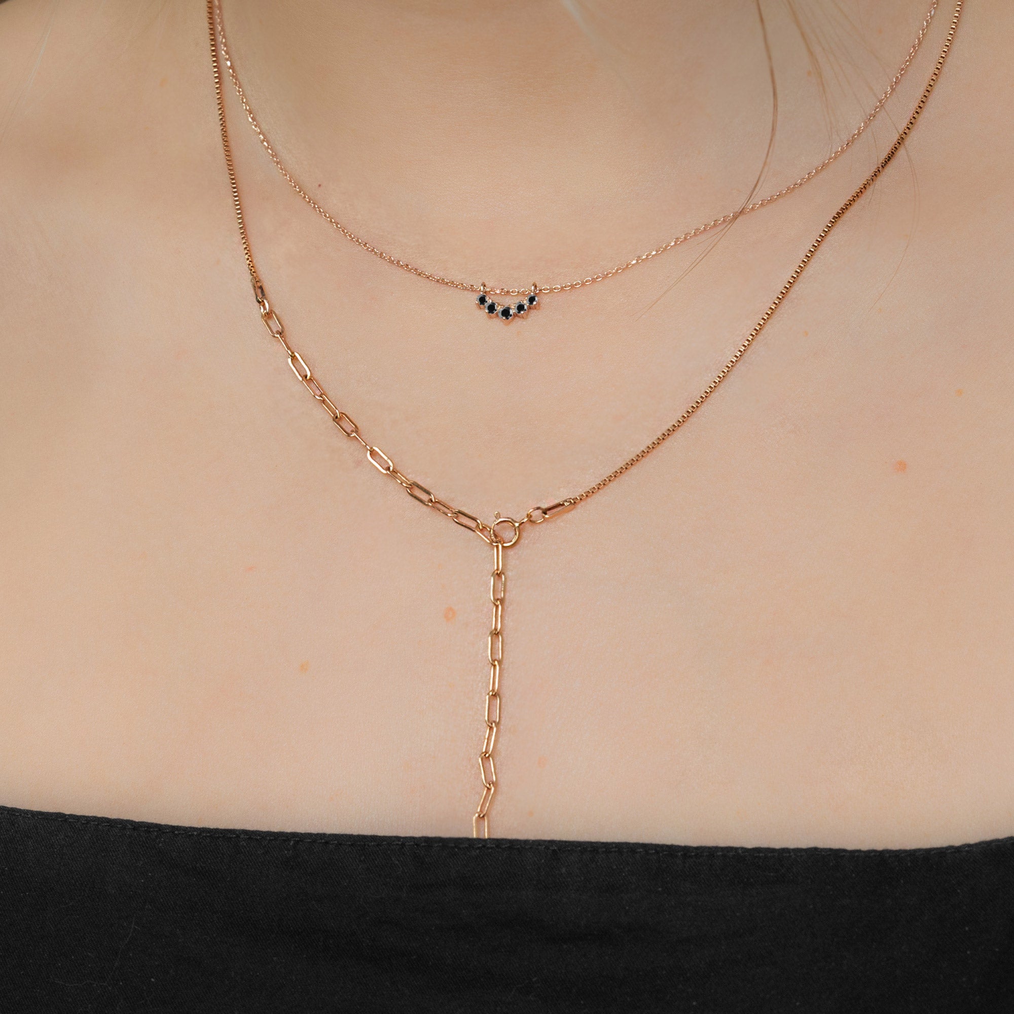 buy:custom-white-diamond-sunburst-necklace-10k-yellow-gold,the-4-in-1-cable-chain-necklace-14k-yellow-gold