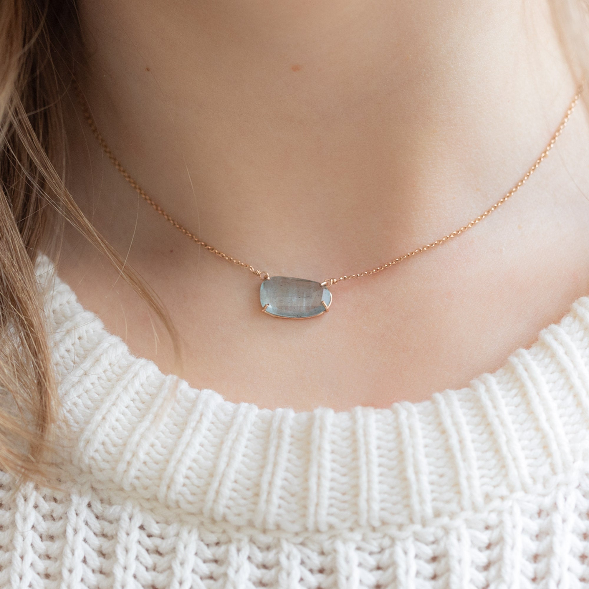 One of a Kind Sapphire Necklace | Choose Your Stone