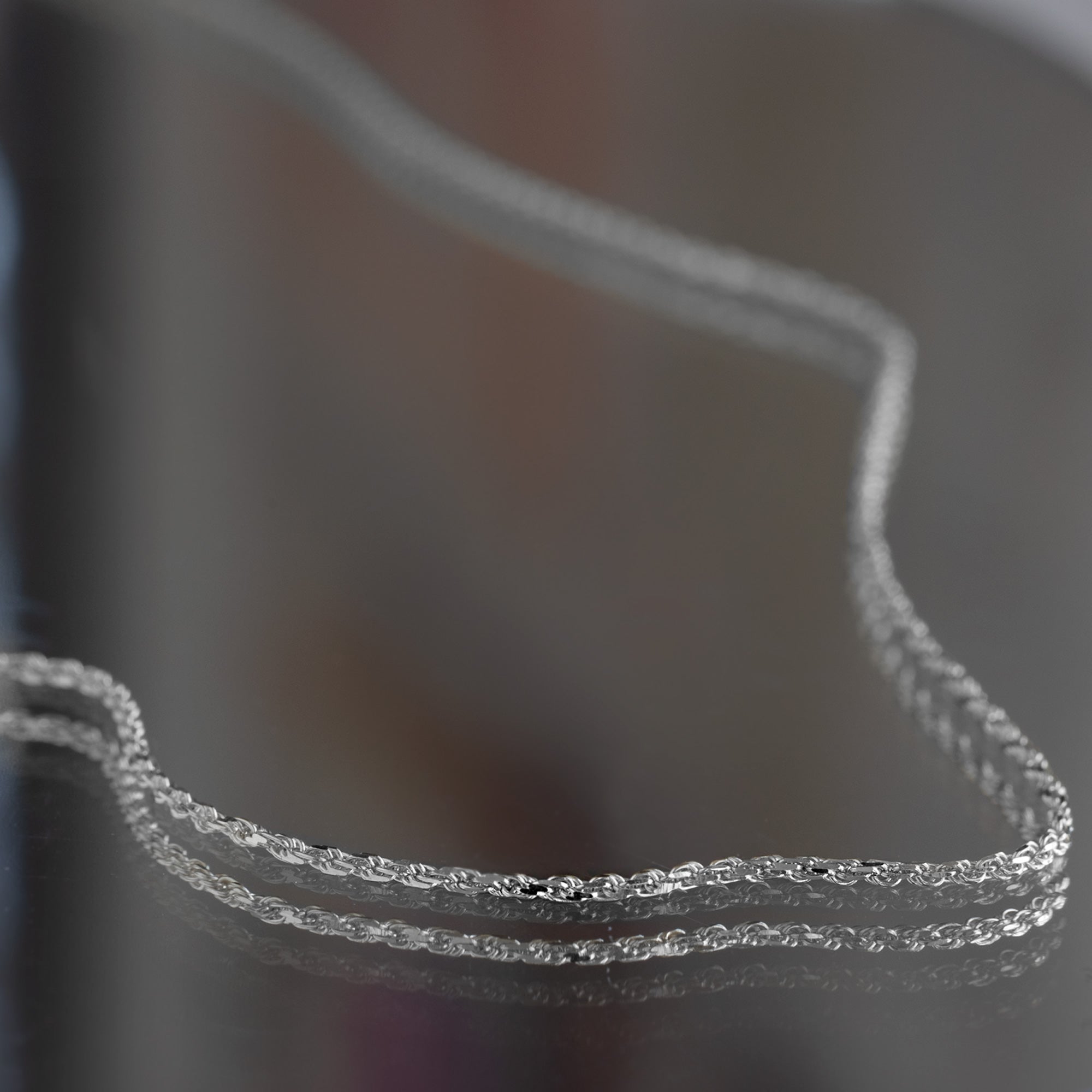 The Boyfriend Rope Chain Necklace | Yellow, Rose or White Gold
