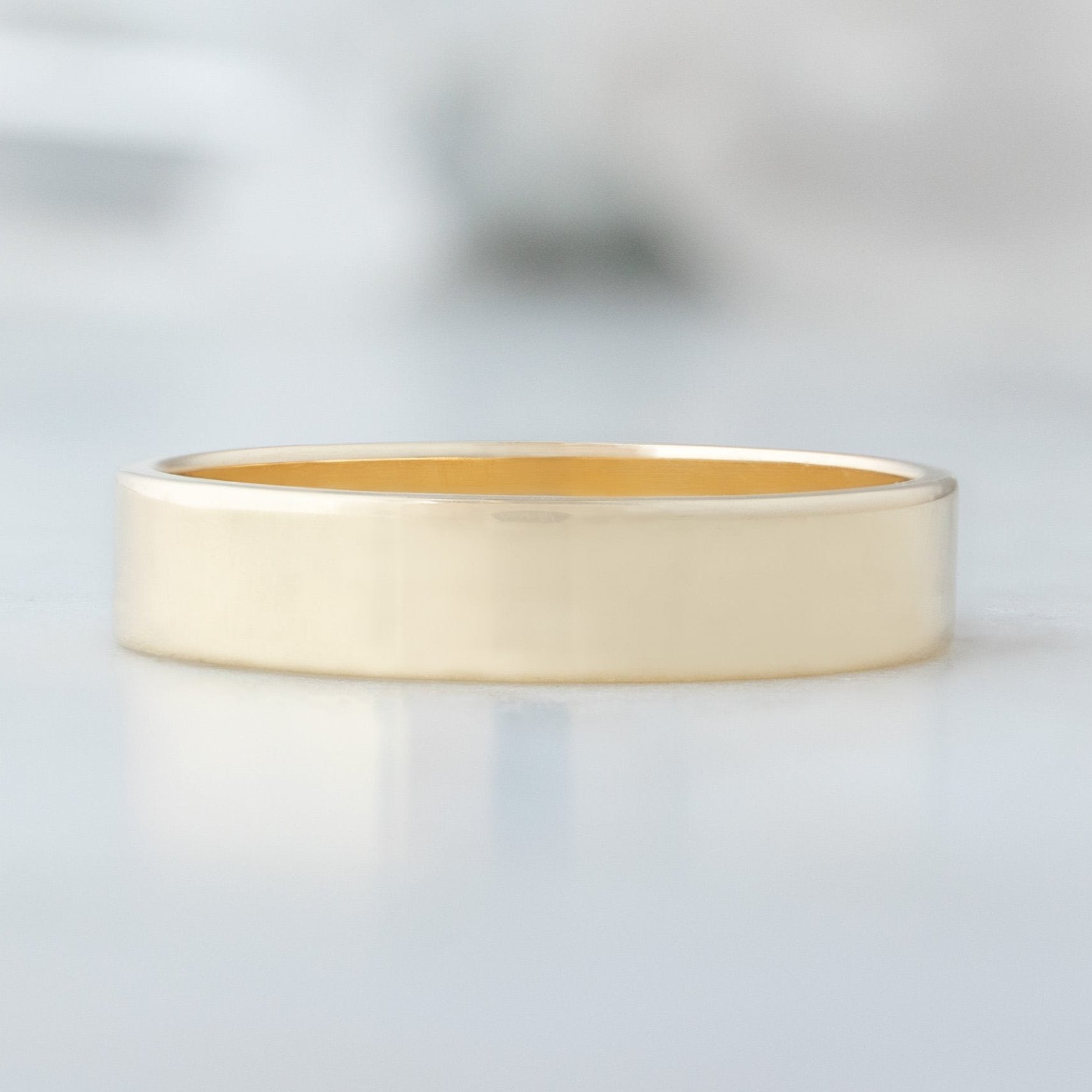 The Classic Gold Wedding Band | Yellow, Rose or White Gold