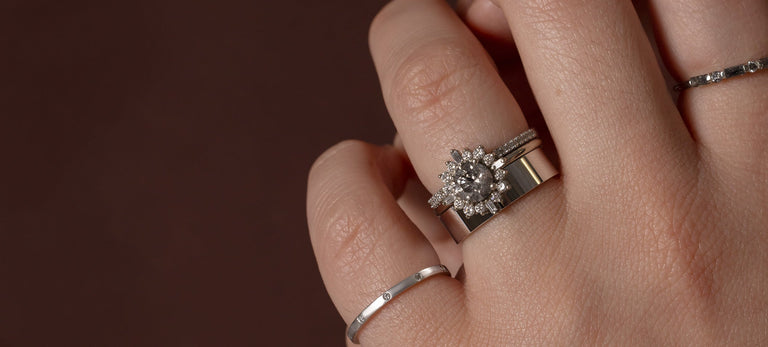 Platinum vs White Gold Engagement Ring
