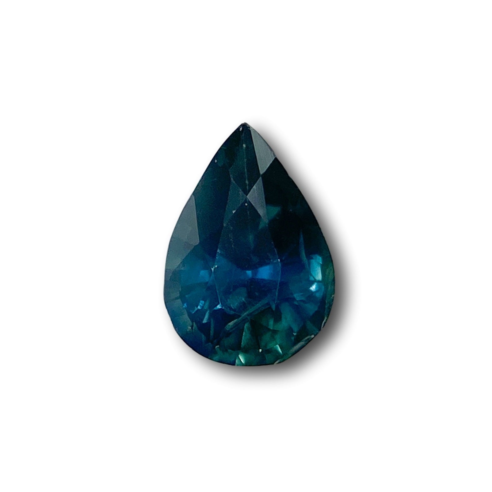 Gemstone Vault Montana Sapphire 1.03ct | Brilliant Cut Pear Shape Blue Montana Sapphire
