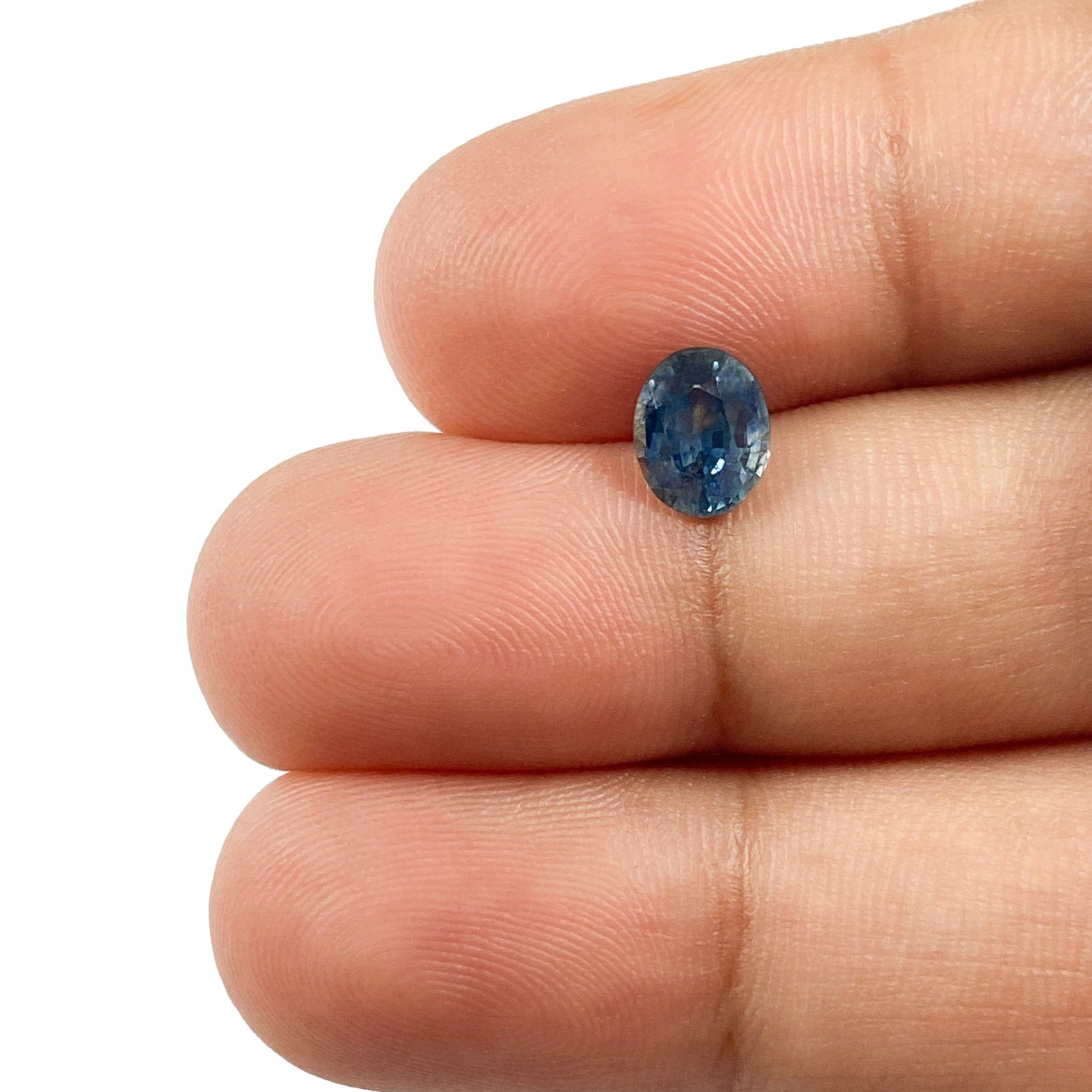 Gemstone Vault Montana Sapphire 1.09ct | Brilliant Cut Oval Shape Blue Montana Sapphire