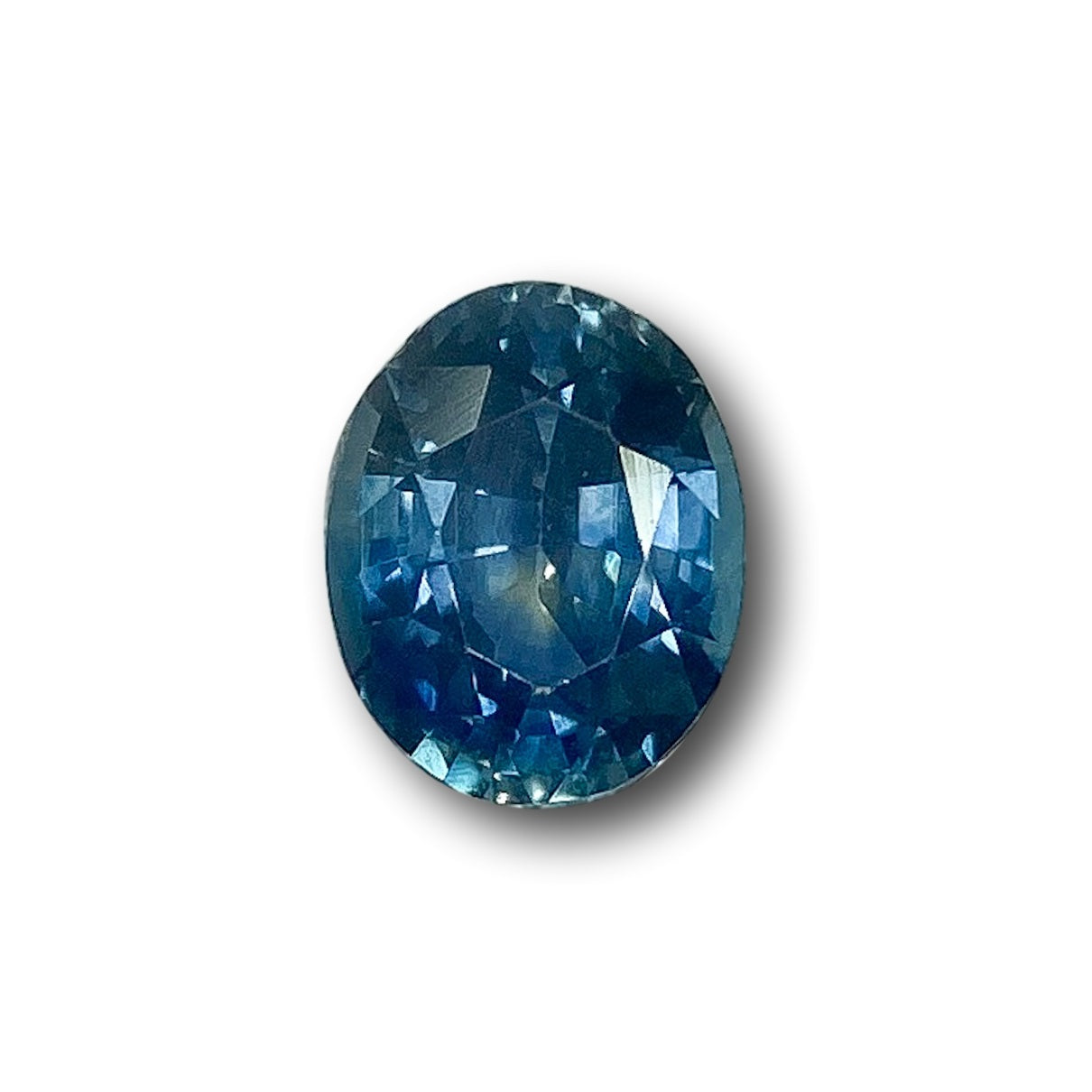 Gemstone Vault Montana Sapphire 1.09ct | Brilliant Cut Oval Shape Blue Montana Sapphire