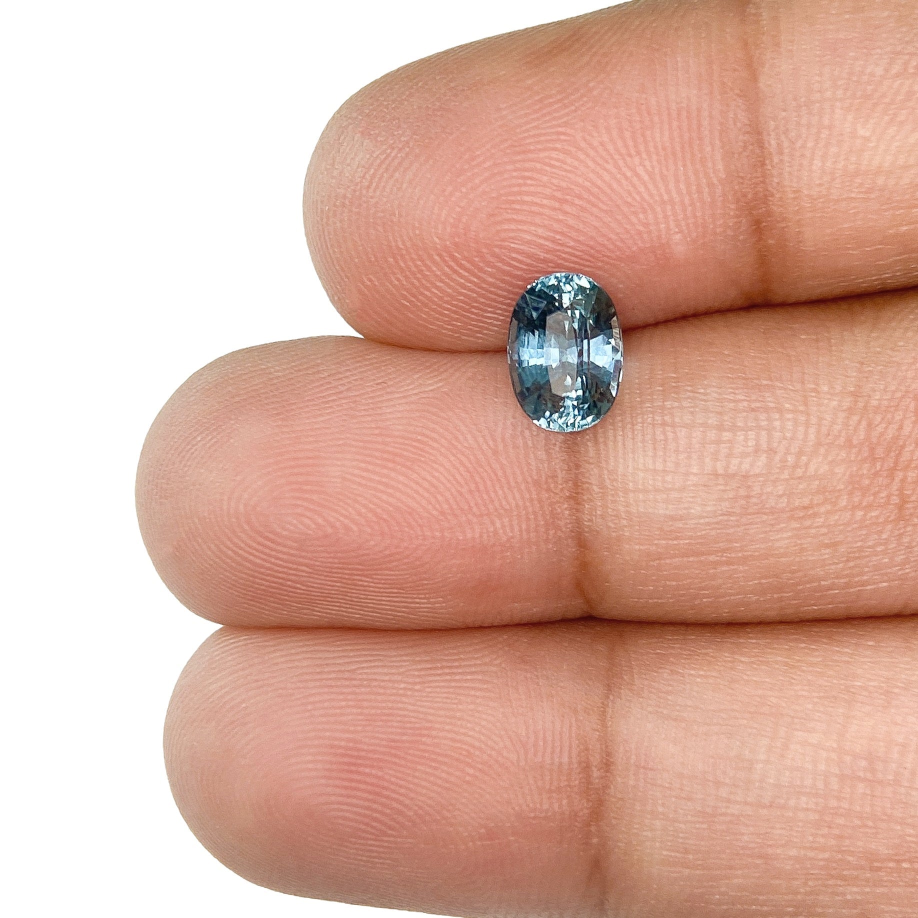 Gemstone Vault Sapphire 1.24ct | Brilliant Cut Oval Shape Blue Sapphire