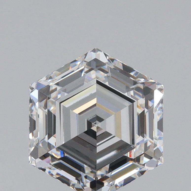 LITHOS Diamond Lab Diamond 1.71ct | E/VS1 Hexagon Shape Step Cut Lab Diamond (IGI)