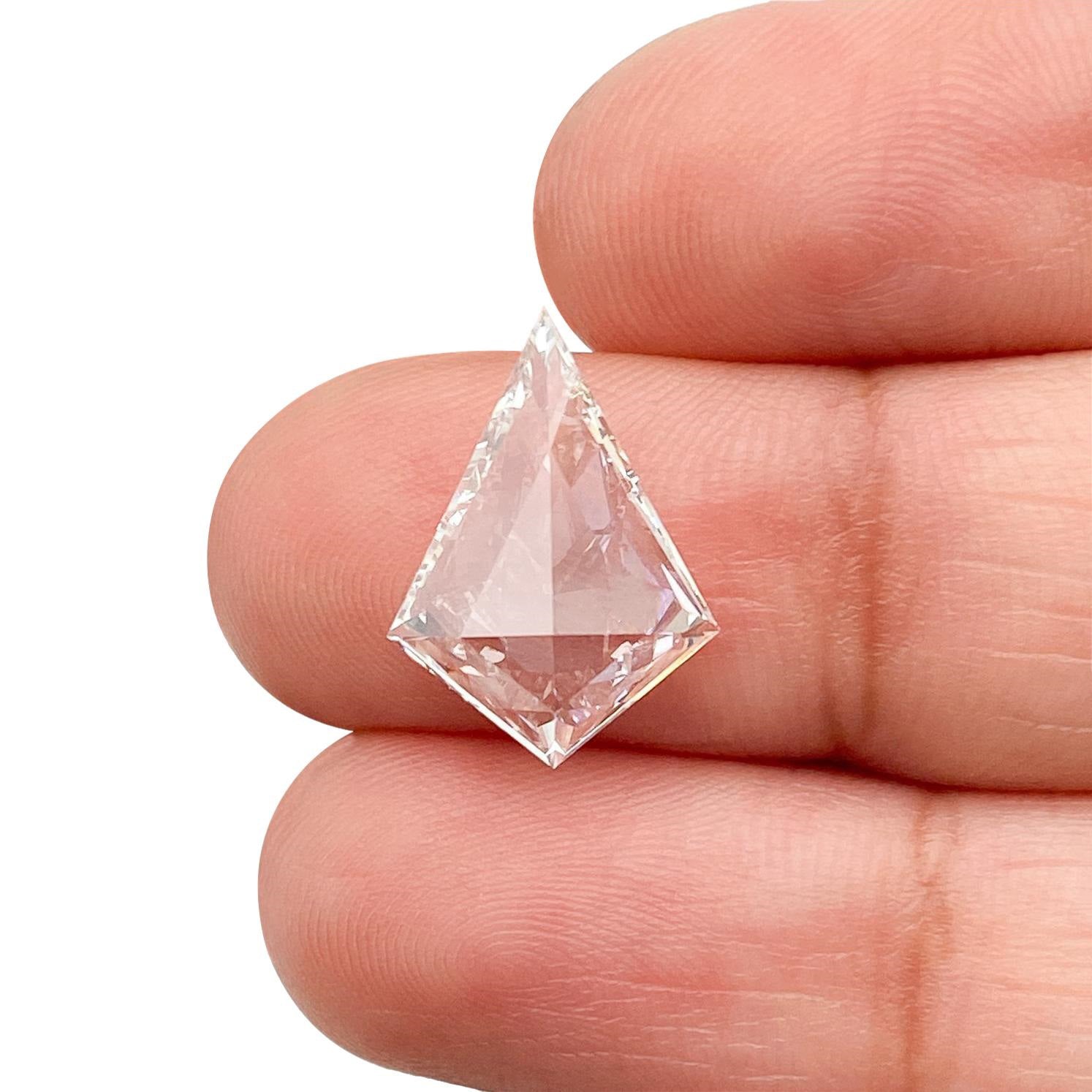 LITHOS Diamond Lab Diamond 3.02ct | G/VS1 Kite Shape Rose Cut Lab Diamond (IGI)