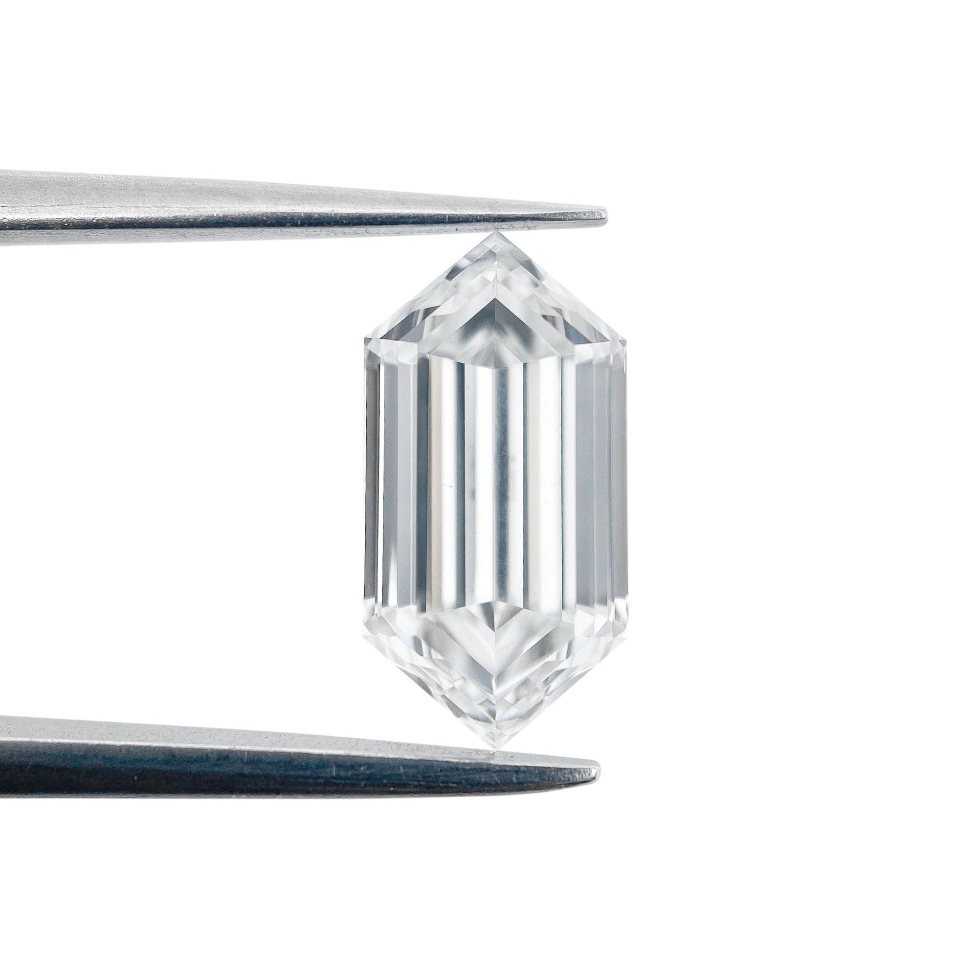 LITHOS Diamond Lab Diamond 2.52ct | E/VS1 Hexagon Shape Step Cut Lab Diamond (IGI)