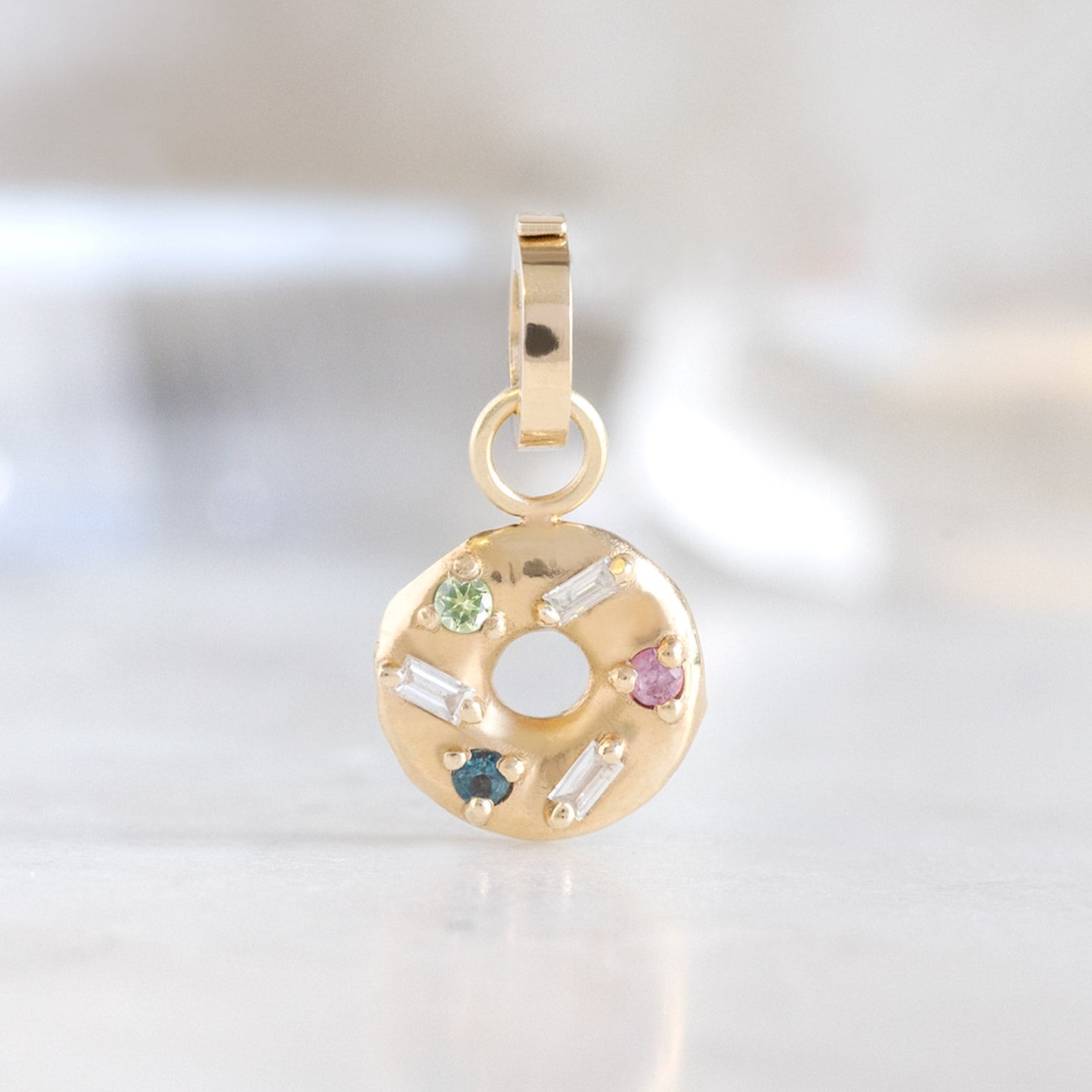 The Donut Charm | Yellow Gold