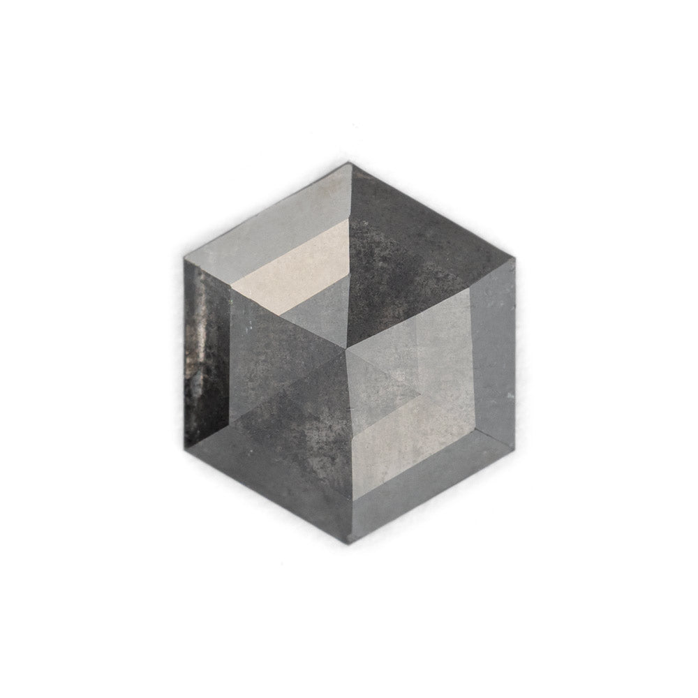 Alexis Russell Loose Stones - Engagement Black Diamonds - Hexagon