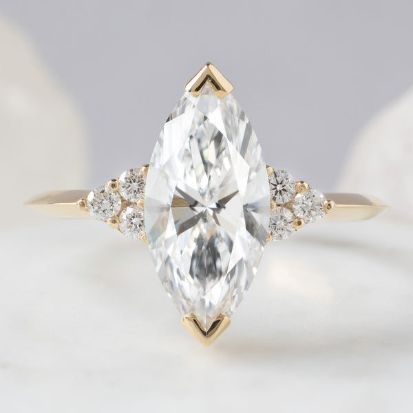 Alexis Russell  Engagement Rings The Ivy Ring | Build Your Own Marquise White Diamond Engagement Ring