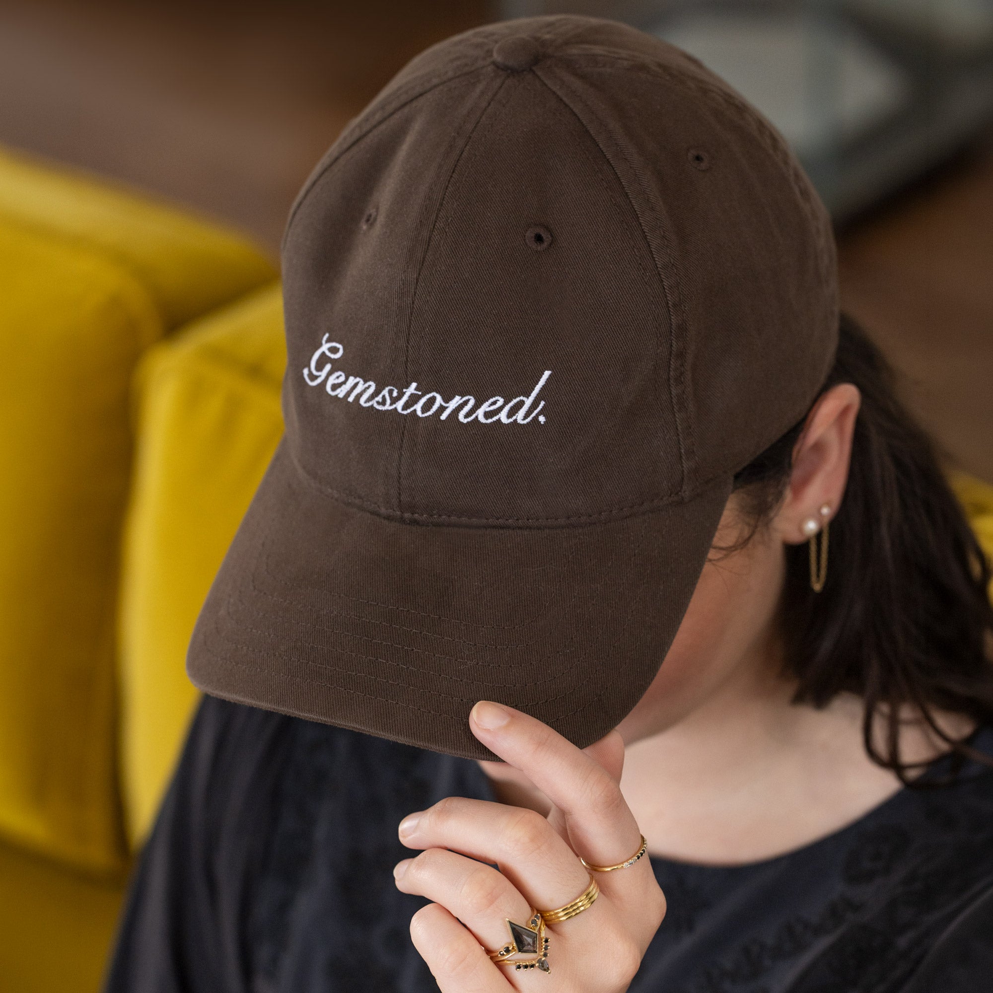 Alexis Russell Hats Gemstoned Dad Hat